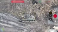 Уничтоженные бельгийский БТР AIFV-B-C25 !!!