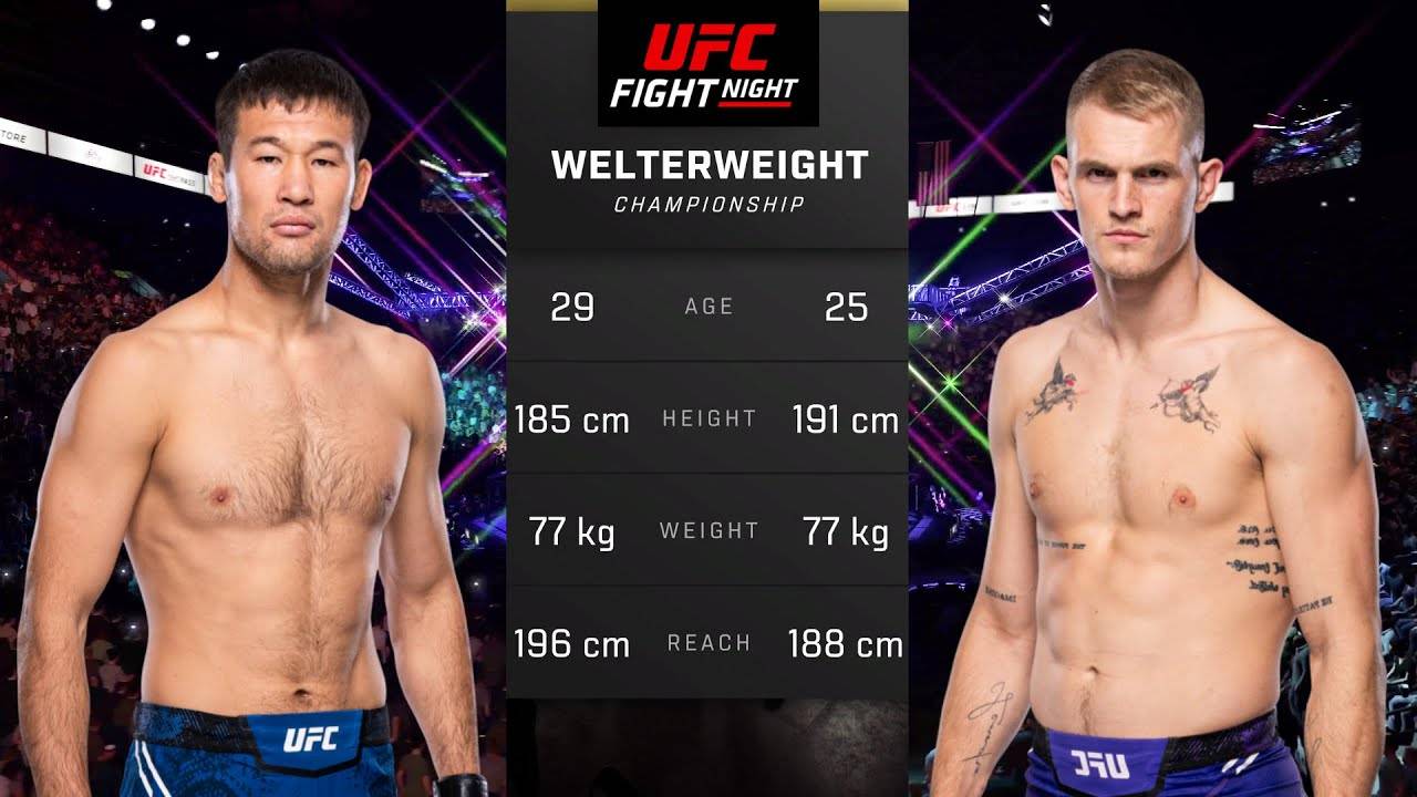 Шавкат Рахмонов против Йэна Гарри Полный бой - UFC 5
