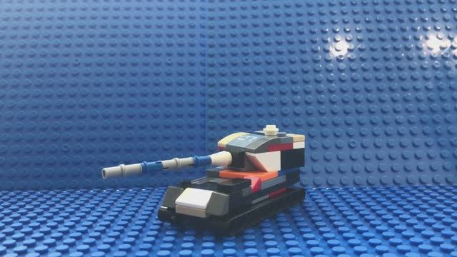 Как собрать мини танк FV-215b-183 из Лего сити?! 1 рубрика!