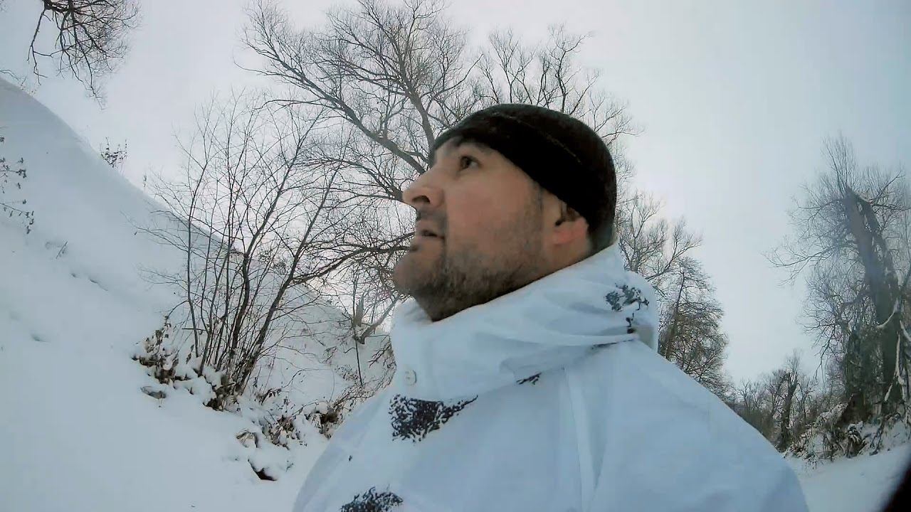 Охота на зайца. Зимний сезон 2017. Погулял по реке. Пообщался с дядюшкой 