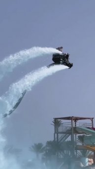 Флайборд в замедленной съёмке 🤩