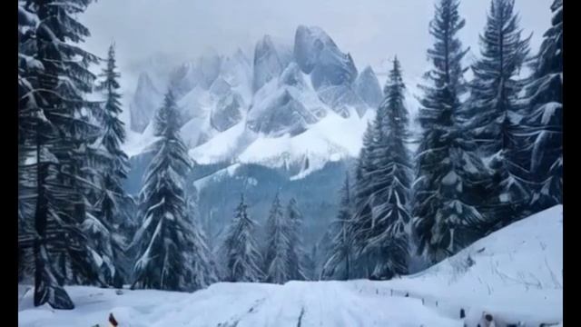 Музыка для медитации.Зимний лес.