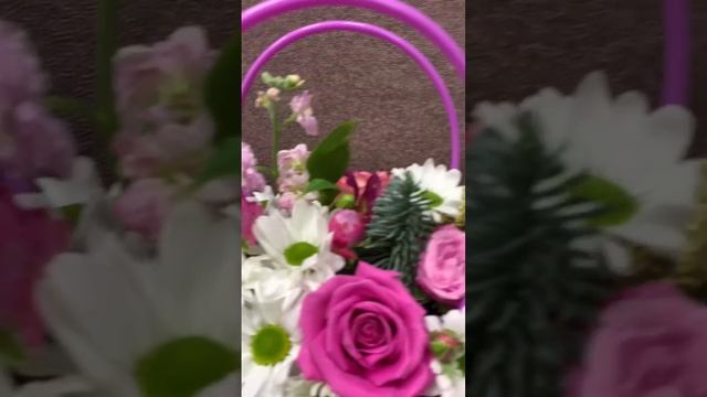 Букет зимняя сумочка в Раменском