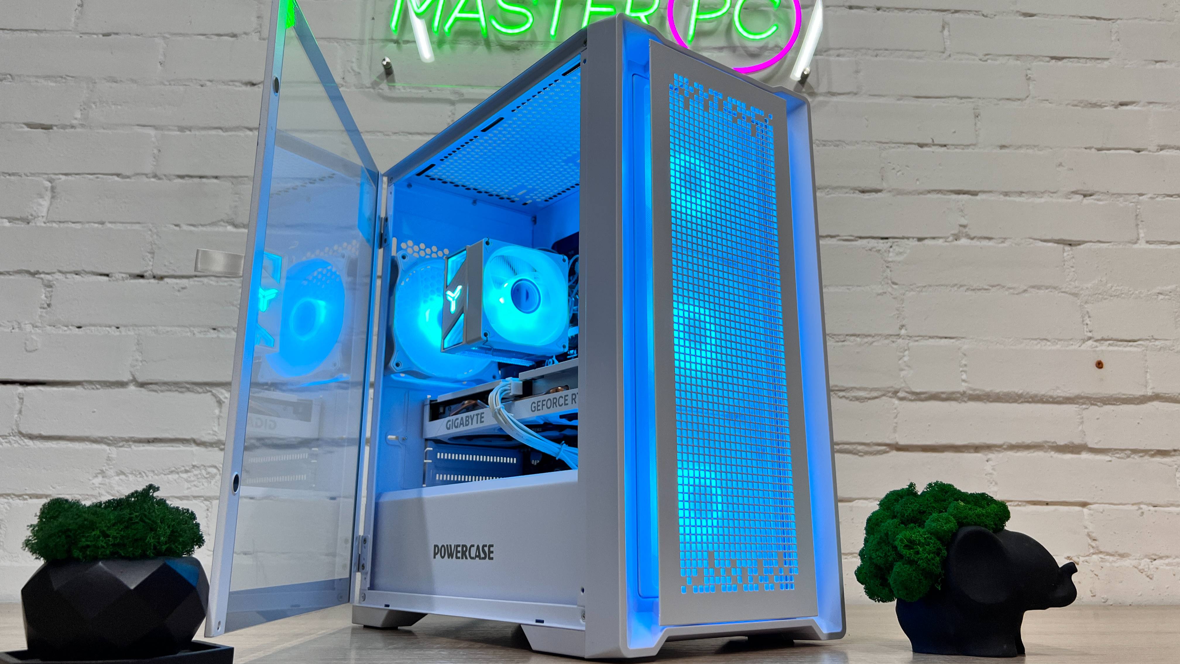Белый игровой ПК i5-12400F с видеокартой RTX 4060 8Gb и 32Gb DDR4 Сборка от MasterPC.