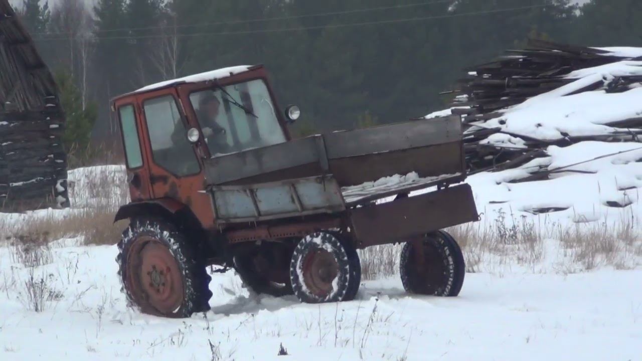 трактор т 16 проверка после ремонта.