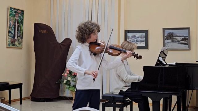 Игнат Попов. Г. Венявский. "Полонез ре мажор".