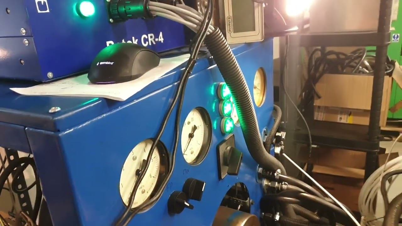 CR4. 2ch на датчики давления топлива. Пульсации в inj. DENSO I-ART. Работа секций ТНВД в графике.