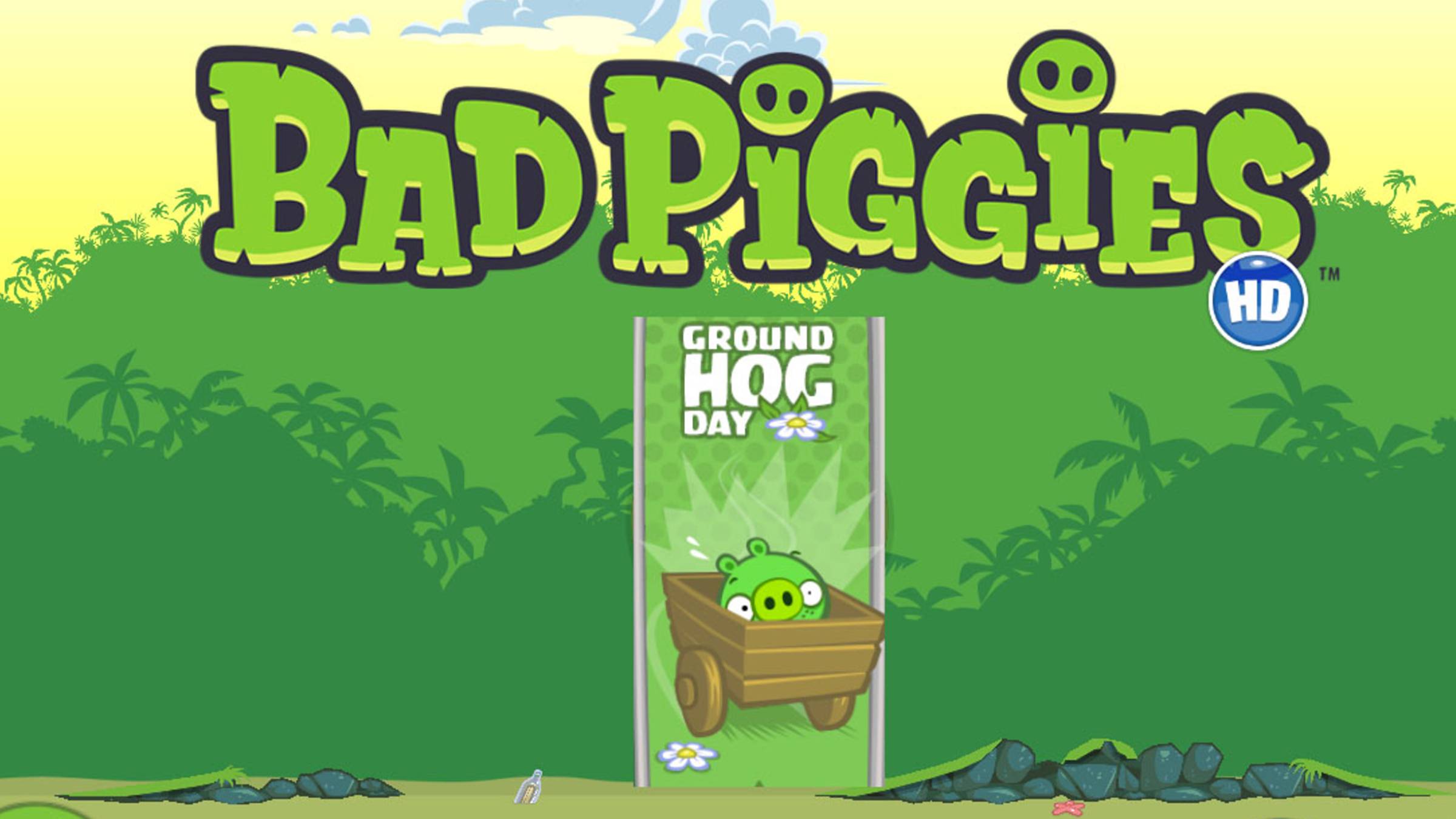 Bad Piggies. Ground Hog Day (level 1-26) 3 stars. Прохождение от SAFa