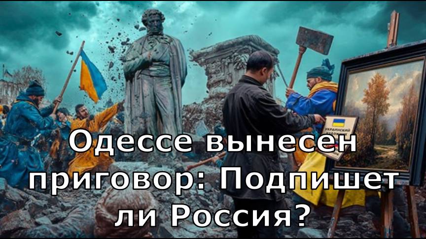 Одессе вынесен приговор: Подпишет ли Россия?