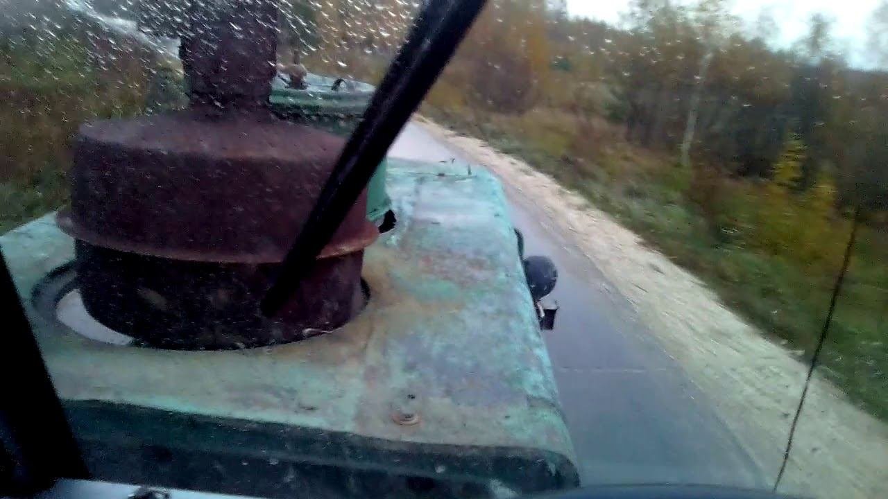 едем домой на двух т 150