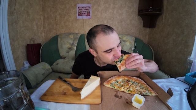 МУКБАНГ НАРЕЗКИ ЛУЧШЕЕ - ПИЦЦА / PIZZA / ПАПА ДЖОНС / MUKBANG АСМР 07. 12. 2024