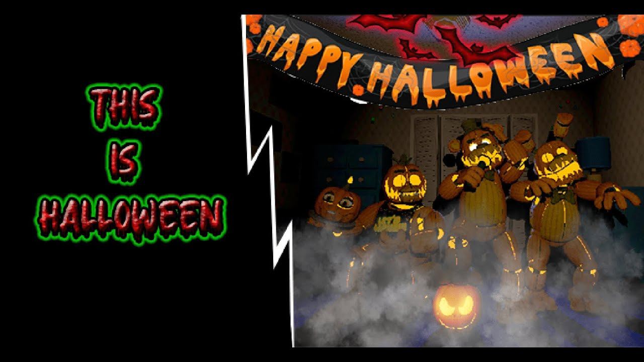 [C4D/SFM FNaF] "Five More Nights" Halloween clip