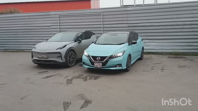 Nissan leaf ZE1 1,5млн руб и Zeekr X 2,8млн руб