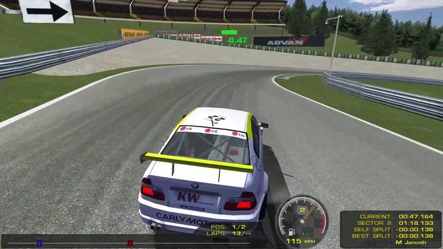 ETCC BMW 2003 @ A1 Ring LAP Record 1:37.791