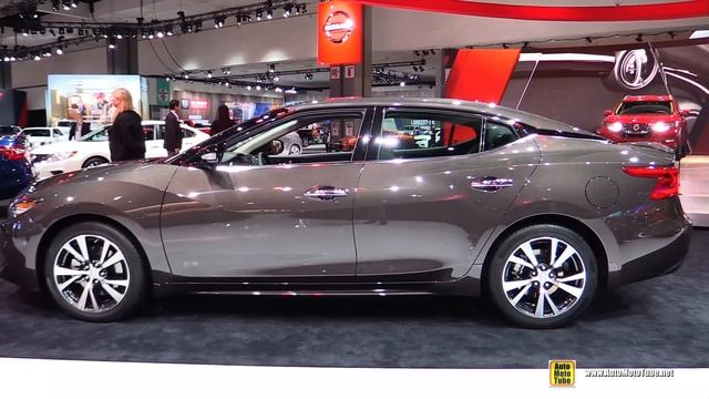 2017 Nissan Maxima Platinum - Exterior and Interior Walkaround - 2016 LA Auto Show