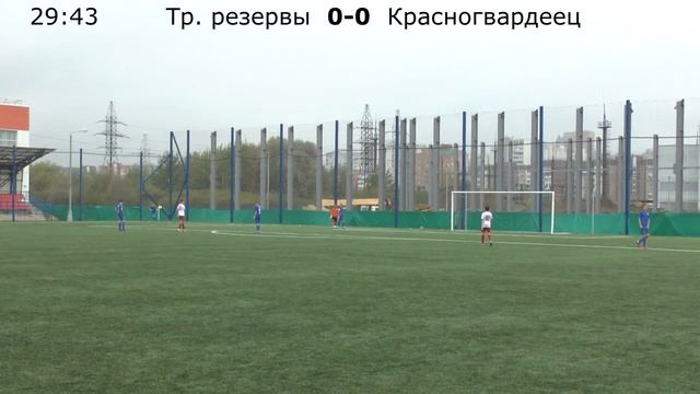 Трудовые Резервы Москва 2009 г.р._ 01.10.2022 Трудовые резервы - Красногвардеец 0-2 (0-0) Летнее пер