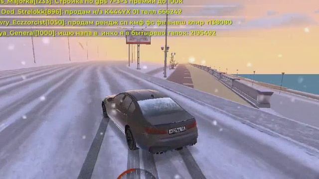 Хасан на BMW m5 f90 в black russia