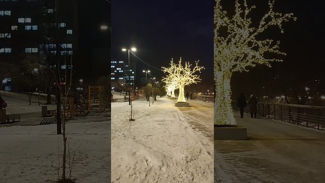 Красноярск. Ярыгинская набережная.