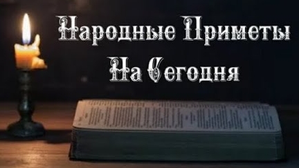 Народные Приметы на сегодня 8️⃣ декабря 2️⃣0️⃣2️⃣4️⃣