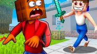 Превратился в БАТЮ и ЗАТРОЛЛИЛ ДРУГА в SCHOOLBOY в Майнкрафт! Minecraft