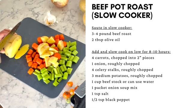 Pot Roast (Slow Cooker)