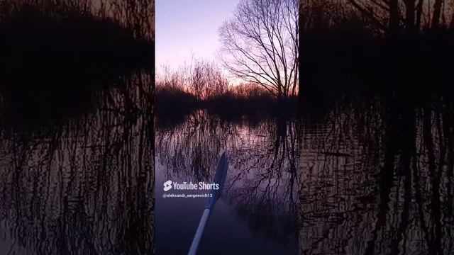 Проплывающее по воздуху весло