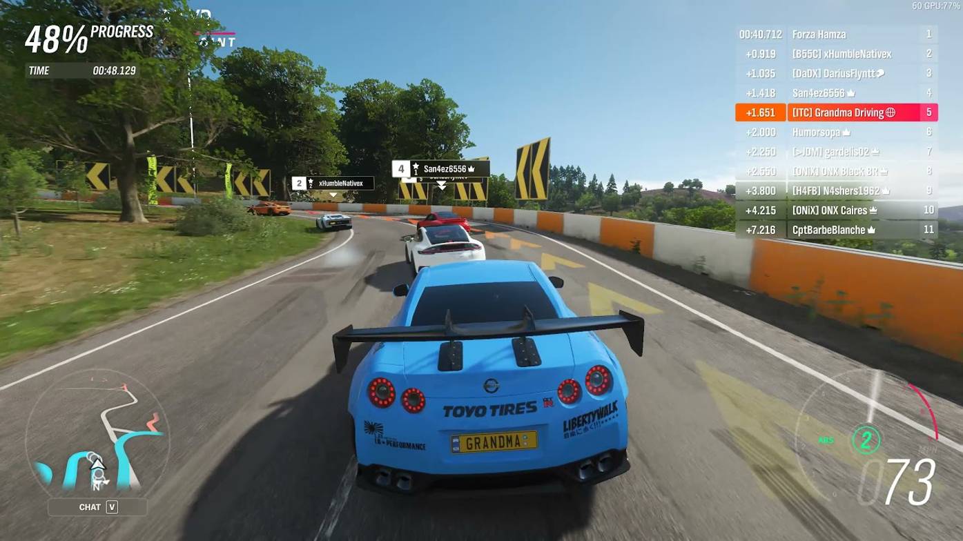 Forza Horizon 4 - Nissan GT-R is Slow in S1-Class, Just Like in Most Racing Games (360p)