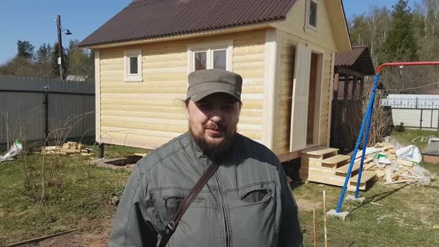 Заказ-Дом: отзыв о строительстве бани из сухого проф.бруса под ключ в Ленинградской области