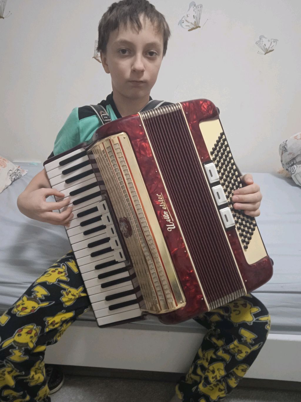 игра на аккардеоне