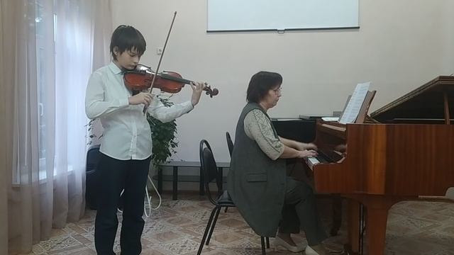 В. Коровицын "Поэтическое настроение" , исп. Нагайцев Николай Вячеславович (12 лет)