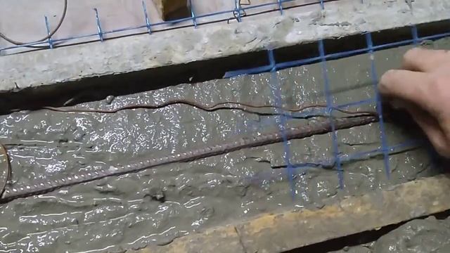Бетонные полки в погреб своими руками