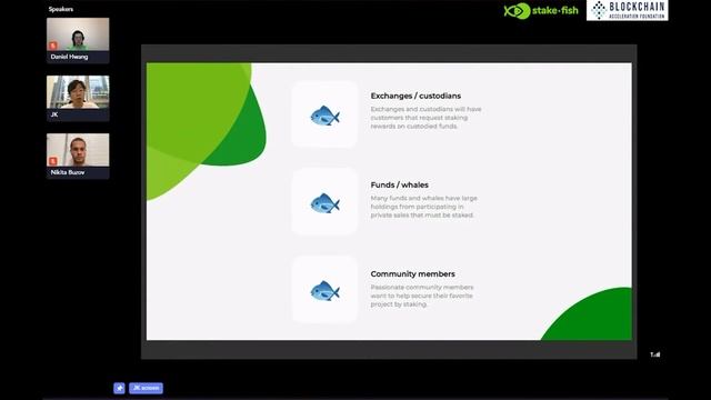 Staking as a service with stakefish by Blockchain Acceleration Foundation