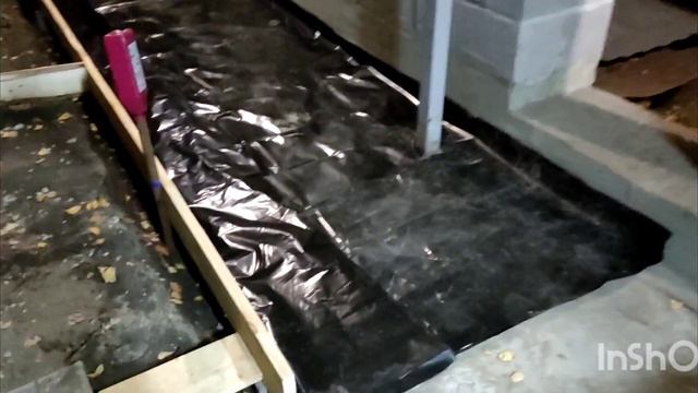 Утепленная отмостка с зубом