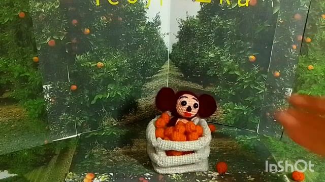 Чебурашка в апельсинах