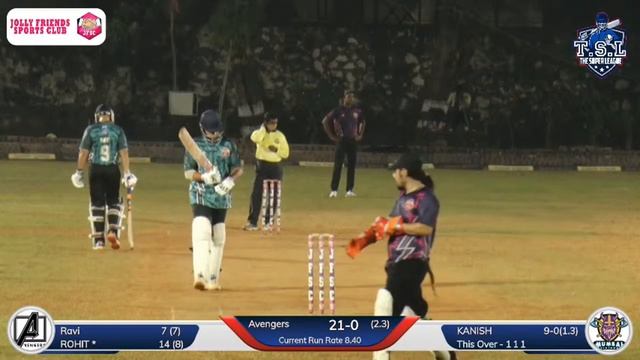 THE SUPER  LEAGUE [T.S.L] - Avengers vs Mumbai Vikings