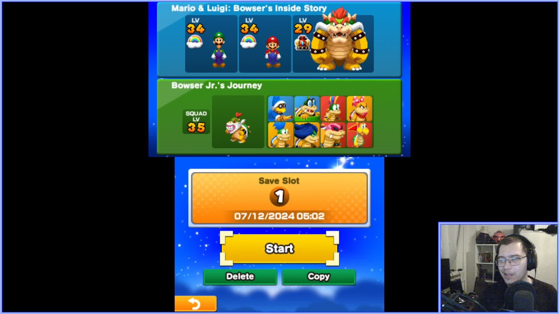 ( Mario & Luigi: Bowser's Inside Story + Bowser Jr.'s Journey ) №23 - Приключения Младшего