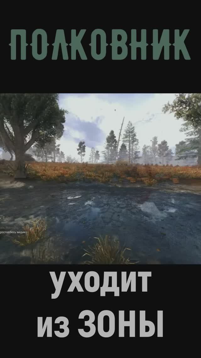 Полковник уходит из ЗОНЫ #anomaly #stalkergamma #stalkeranomaly #gamma #stalker
