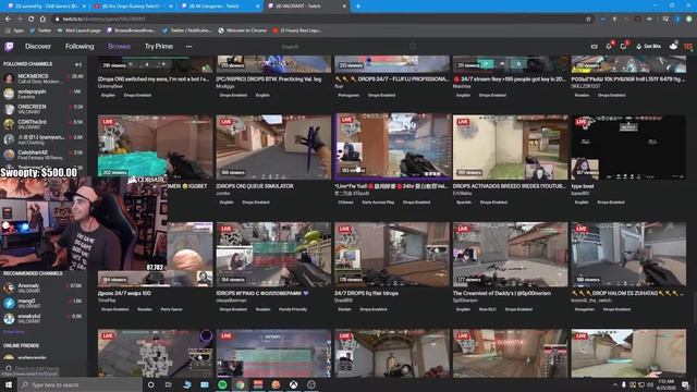 SUMMIT1G TALKS ABOUT TWITCH CLICKBAITERS (Valorant Twitch Highlights!)