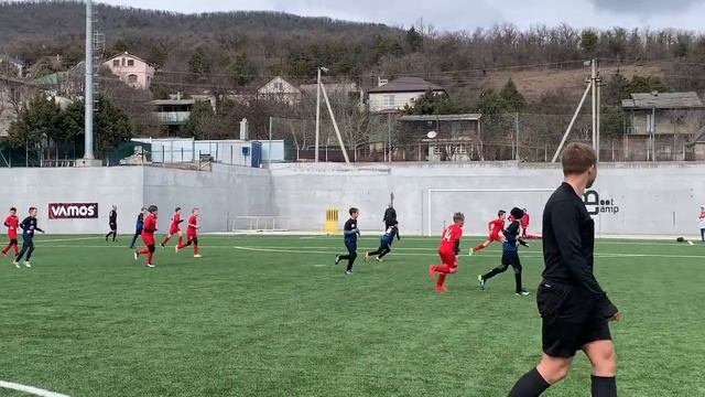 Красногвардеец 2009_ «Красногвардеец»-«К-8» Новоросийск, второй тайм первый тайм счёт 1-3 (720p)