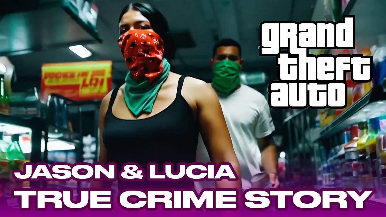 GTA6 Jason & Lucia - True сrime story (AI mode)