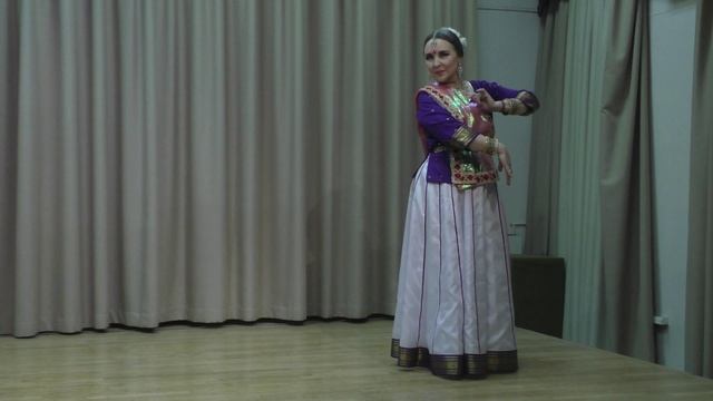 Ардхнаришвар Стути |Катхак | Классический танец | Ирины Махновской | Театр Таранг | Москва