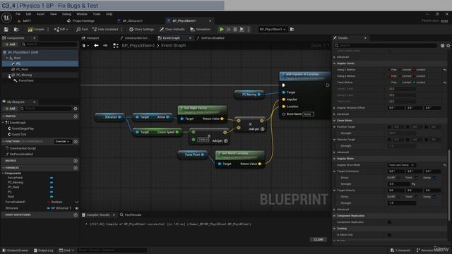 33 -Physics 1 BP - Fix Bugs & Test