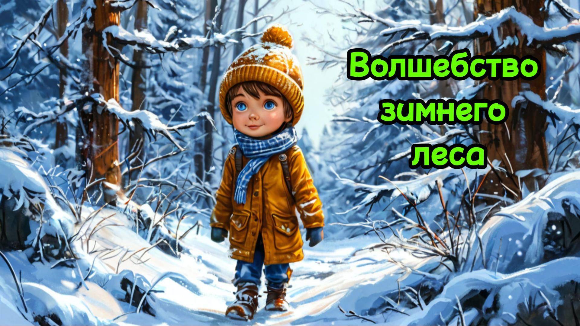 Волшебство зимнего леса | Сказка на ночь для малышей | Детские приключения онлайн | аудиосказки