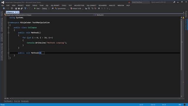 [10] Увеличение скорости программирования на C#
