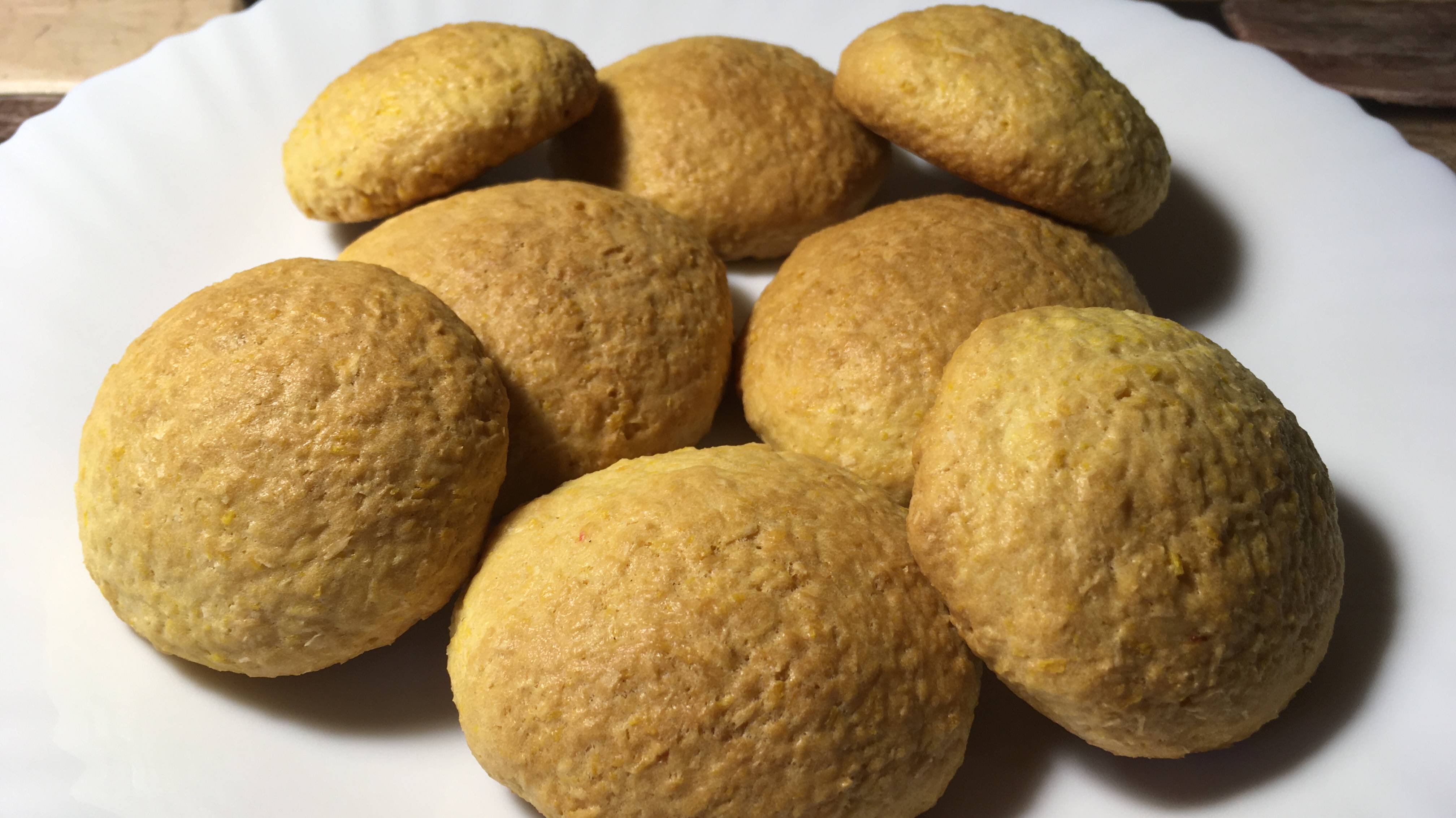 Песочное печенье с кокосовой стружкой