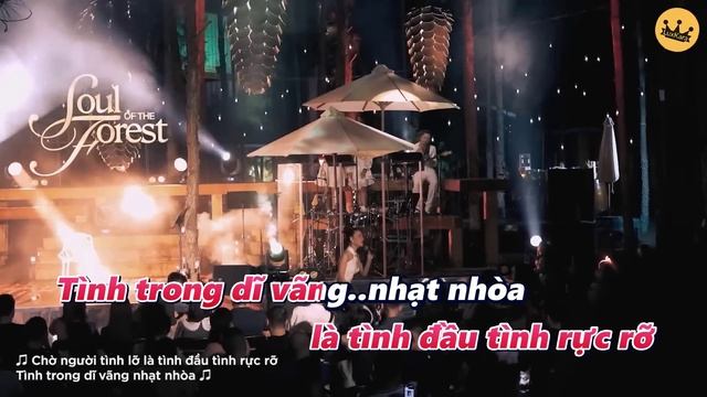 KARAOKE  DĨ VÃNG NHẠT NHOÀ - HÀ NHI