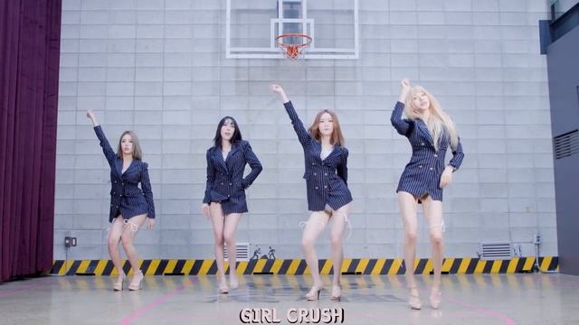 걸크러쉬(GIRL-CRUSH) - '오빠 나 믿지_(Oppa, Do you trust me_)' DANCE PRACTICE VIDEO (SUIT VER.)