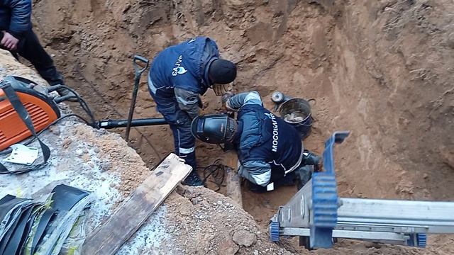 Врезка газа