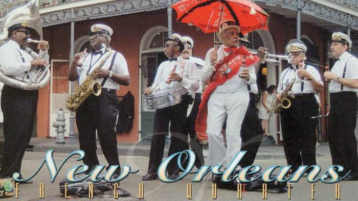 BOURBON STREET PARADE - CLINT BAKER'S NEW ORLEANS JAZZ BAND at MONTEREY 2011